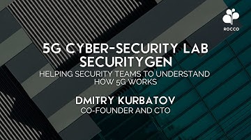 SecurityGen presents the 5G Cyber security Lab solution - The Innovators 2023 - ROCCO