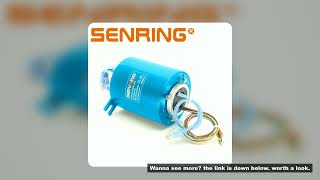1 Channel Gigabit Ethernet Rotary Joints with Hole 25.4mm OD86mm Transmit 1000M Ethernet Signals 10