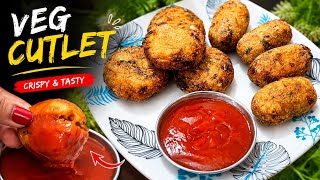 Crispy Veg Cutlet Recipe | Easy Vegetable Cutlet | Tea Time Snack | Poha Cutlet Recipe |#cutiefoodie screenshot 5