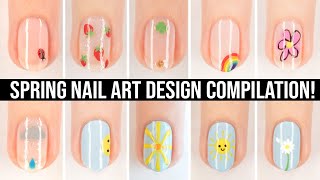 Easy Nail Art 2024 🌸 Cute & Fun Spring Nail Art Design Compilation