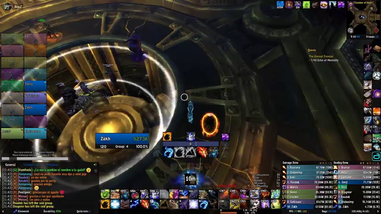 Mythic Ny'Alotha [Elemental Shaman PoV]