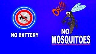 Diy Mosquito Repellent Without Any Battery..How To Make Mosquito And Insect Repeller..