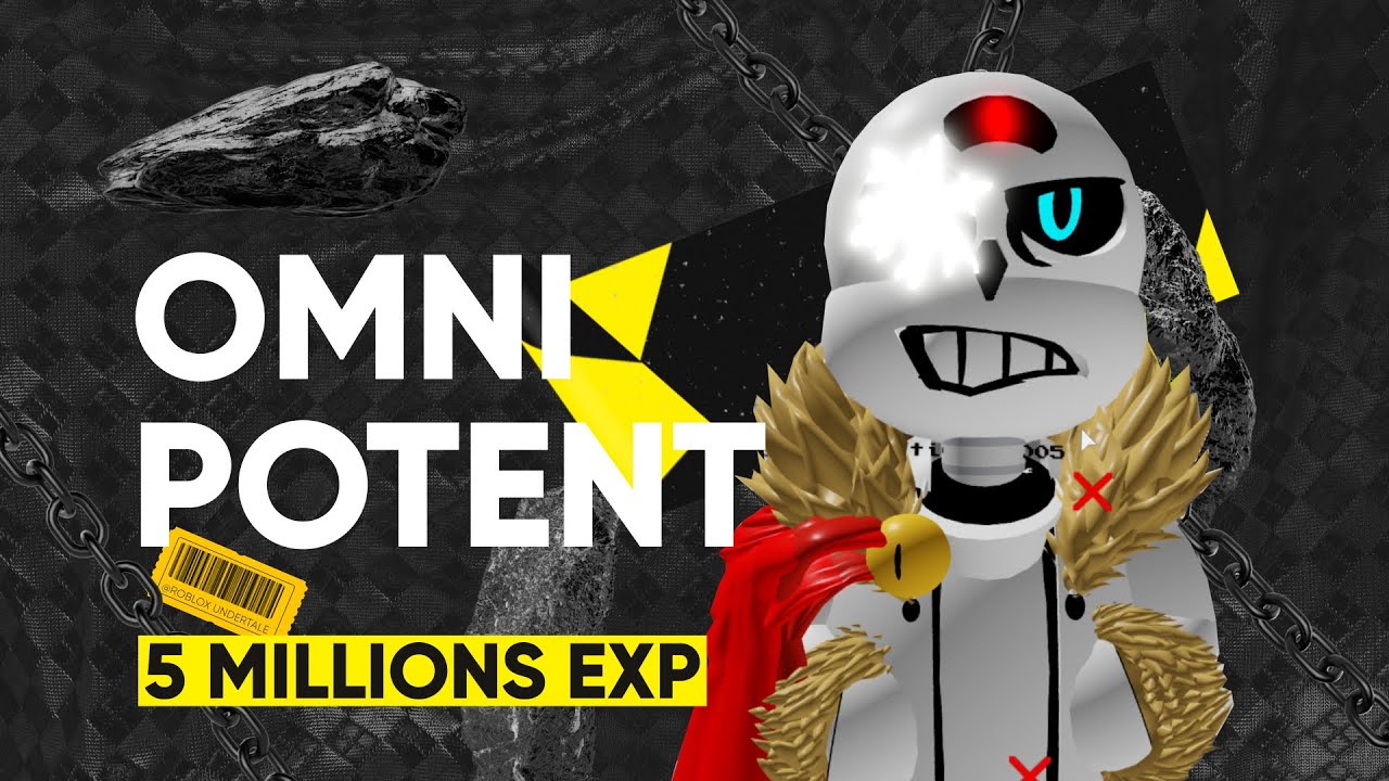 Roblox Undertale Random Meets Au Omnipoten Sans Youtube - 400k visits sans au roleplay roblox