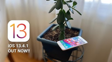 iOS 13.4.1 OUT NOW!! || Important Fixes!