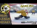 SHOT TO THE THROAT!! | Rookie Season, Game 11 | Mic'd Up GoPro Hockey Goalie