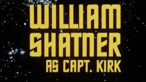 STAR TREK: THE ANIMATED SERIES (Opening Sequence)