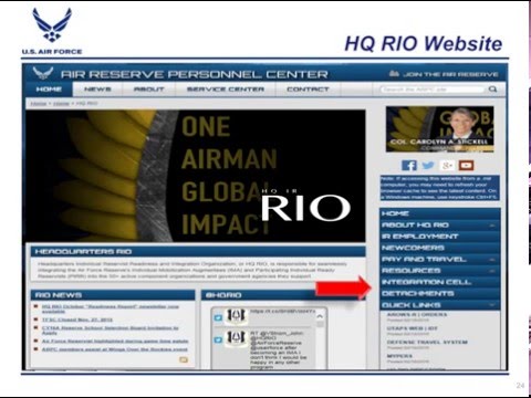 HQ RIO Commander/Director Brief