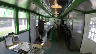 Historic Ward & Dickinson dining car is back in Silver Creek and now a museum