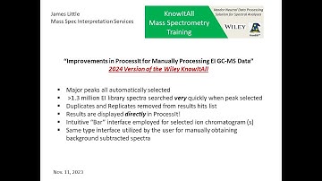Major Improvements in ProcessIt in Wiley KnowItAll 2024