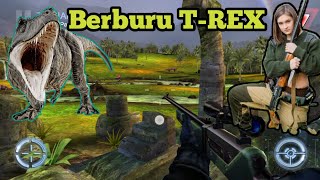 tyrannosaurus T-rex,spinosaurus,tyrannsaurus dinosaurus walkthrough gameplay - Dino Hunter screenshot 4