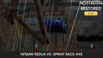 NFSMW Redux V3: Forest Green (Sprint Race #45)