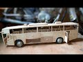 Making Miniature Bus | tourist bus | From Plywood [Part#1]