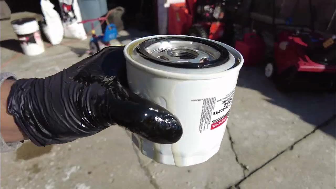 First oil change on 7 3 godzilla v8 should i prefill filter youtube