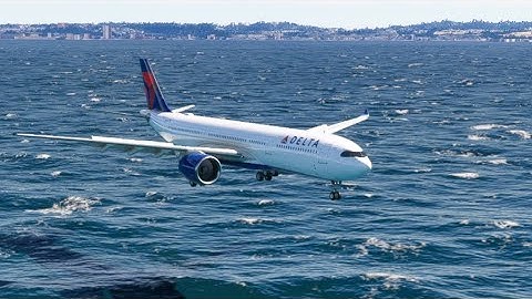 This plane passes through beautiful places in the world EPS 25