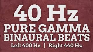 40Hz Gamma Binaural Beats: 400 Hz & 440 Hz - Enhance Memory, Boost Cognition, Foster Innovation by Beat Me Up - Binaural Beats 21 views 3 months ago 1 hour