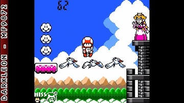 Game Boy Color - Game & Watch Gallery 3 - Turtle Bridge © 1999 Nintendo - Gameplay