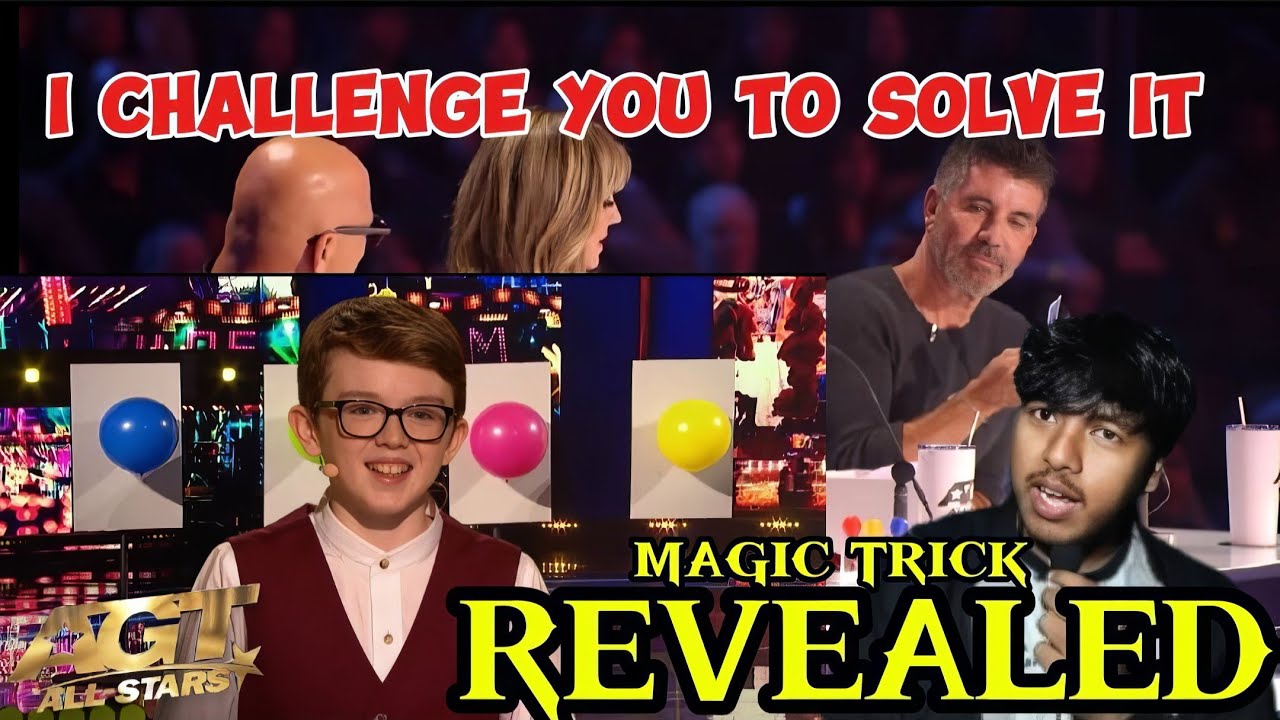 13 years old Magician Amazing Magic trick Revealed @MagiciansGotTalent ...