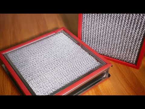 High Temperature Separated HEPA Filter Product Display