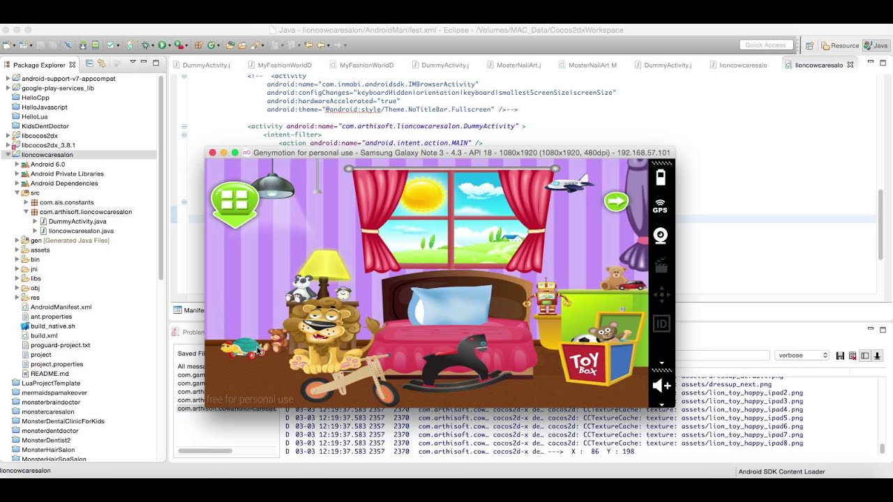 Lion and Cow Care - Source Code Video By Sell My Source Code. - YouTube