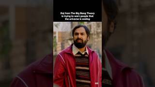 Raj from the Big Bang Theory is trying to warn people the universe is ending in a new spinoff show
