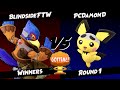 Boom gottem winners round 1  blindsideftw falco vs pcdamond pichu ssbu tournament