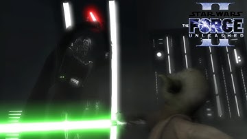 Yoda vs Darth Vader || Star Wars: The Force Unleashed 2 - Ultimate KuKu Mod
