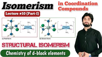 Isomerism in Coordination Compounds | Structural Isomerism in Coordination Compounds Part-1