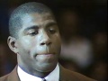 Magic Johnson Jersey Retirement Ceremony