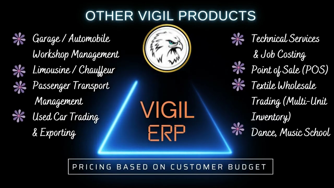 VIGIL Financial Accounting Software for Trading - YouTube