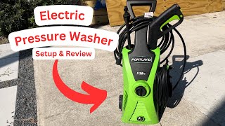 How to Use the Portland 1750 PSI Corded Electric Pressure Washer