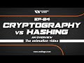 [EP04] Cryptography vs Hashing Explained | Cybersecurity Animated Series 🔐