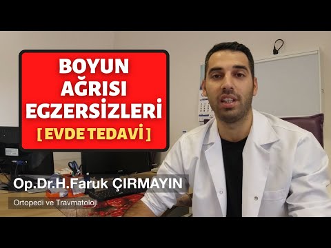 Boyun Ağrısı Egzersizleri | Düzleşme ve Tutulma İçin Evde Tedavi