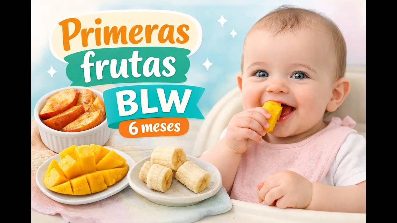 ​🍌​Las 4 frutas perfectas para empezar BLW sin miedo 🥭​​