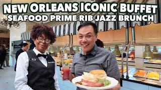 Thumbnail Iconic New Orleans Buffet | Creole Seafood Prime Rib Jazz Brunch at The Court of Two Sisters
