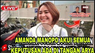 Eklusif sore ini || Amanda Manopo akui semuanya keputusan ada di tangan Arya saloka