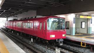 [幕潰れ！？]名鉄6800系6818F 神宮前発車