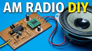 Simple DIY AM Radio Receiver - No Alignment Needed
