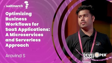 Optimizing Business Workflows for SaaS App: A Microservices & Serverless Approach by Aravind S