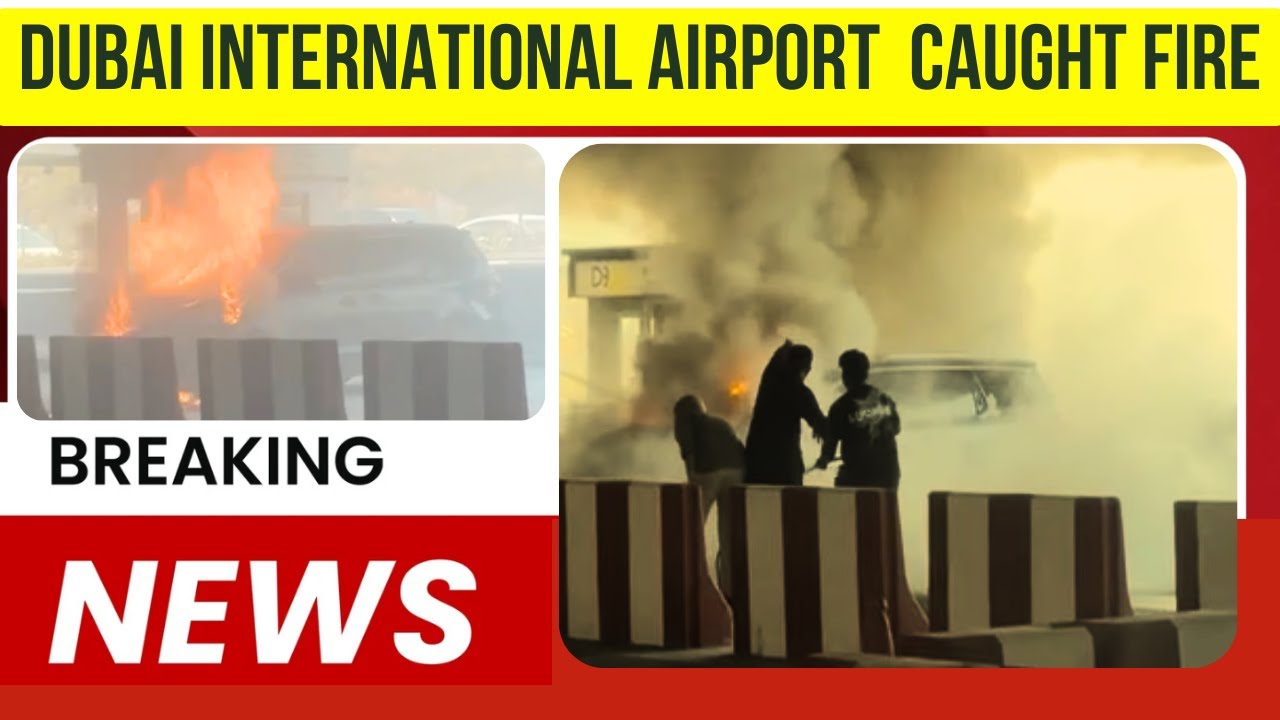 Dubai International Airport Terminal 1 Caught Fire – Shocking Scenes Inside!