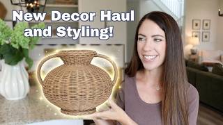 NEW Budget Home Decor Finds | Home Decor Haul + How I Styled Them | Jessica Giffin