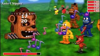 FNaF World - 100% Full Playthrough (Hard, All Clocks, All Endings, & Characters) (No Commentary)