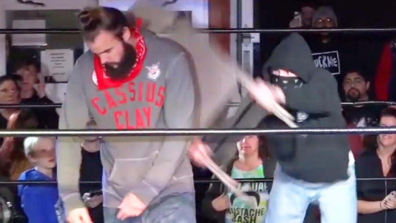 FANS BRING THE WEAPONS: Nick Gage vs. Josh Briggs at Beyond Wrestling on New Year's Eve in Worcester