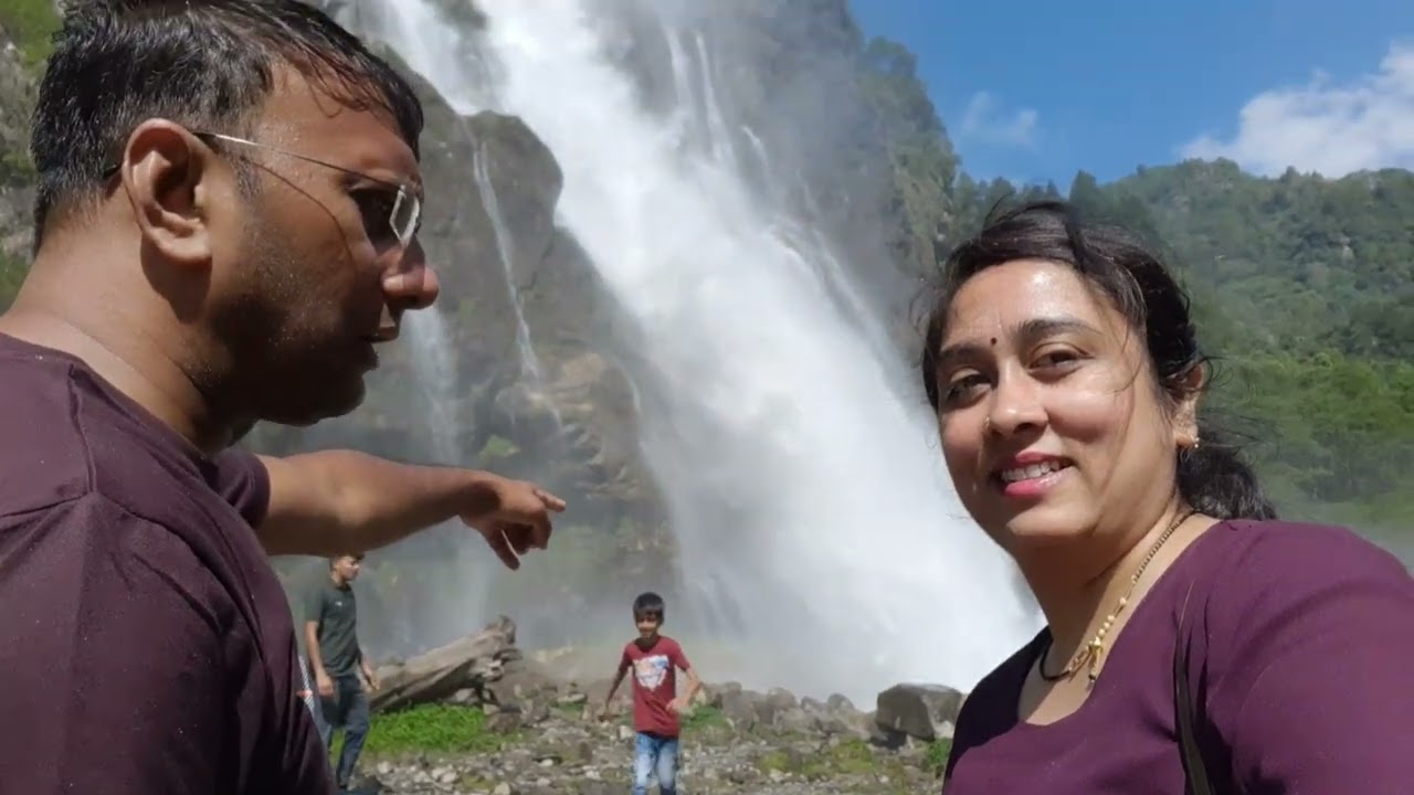 Waterfall, feel the breeze of Nature. Sukhanala, Arunachal Pradesh