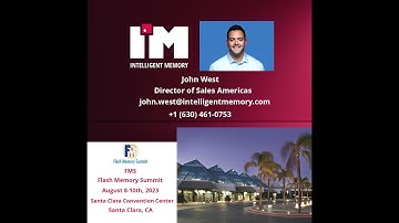 Meet Intelligent Memory at FMS - The Flash Memory Summit - In Santa Clara, CA!