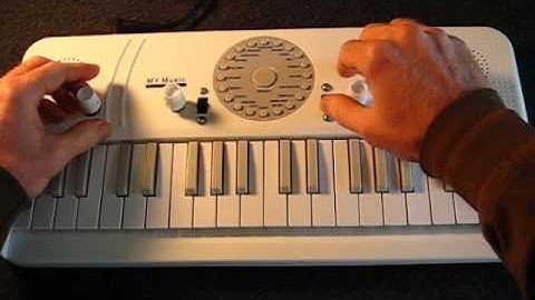 Circuit Bent "My Music" Keyboard