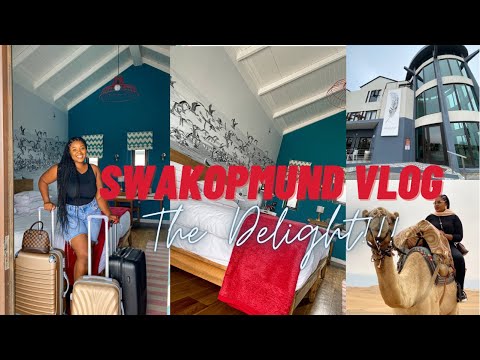 SWAKOPMUND VLOG PRT 1 : where the desert meets the ocean , Namibia 🇳🇦 🌊🌊🐫