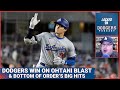 Shohei ohtanis greatest la homer bottom of the order lead los angeles dodgers to 41 victory in dc