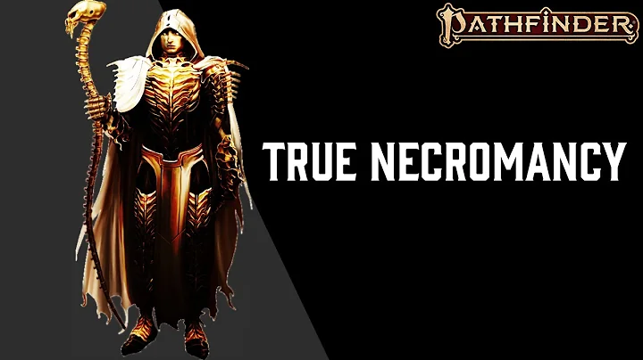 Pathfinder 2e Wizard Build | True Necromancy