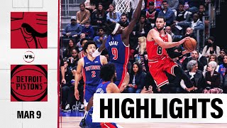HIGHLIGHTS: Chicago Bulls beat Pistons as DeMar DeRozan scores 36 points