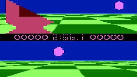 Ballblazer Atari 8 Bit Version with Loading Intro